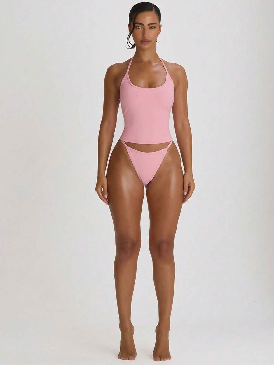 Strappy Thong Bikini Bottoms – Summer Beach Vacation Swimwear