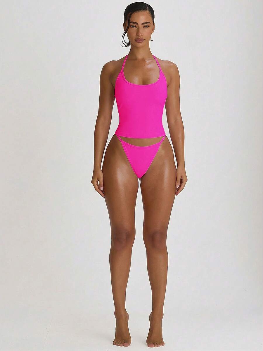 Strappy Thong Bikini Bottoms – Summer Beach Vacation Swimwear