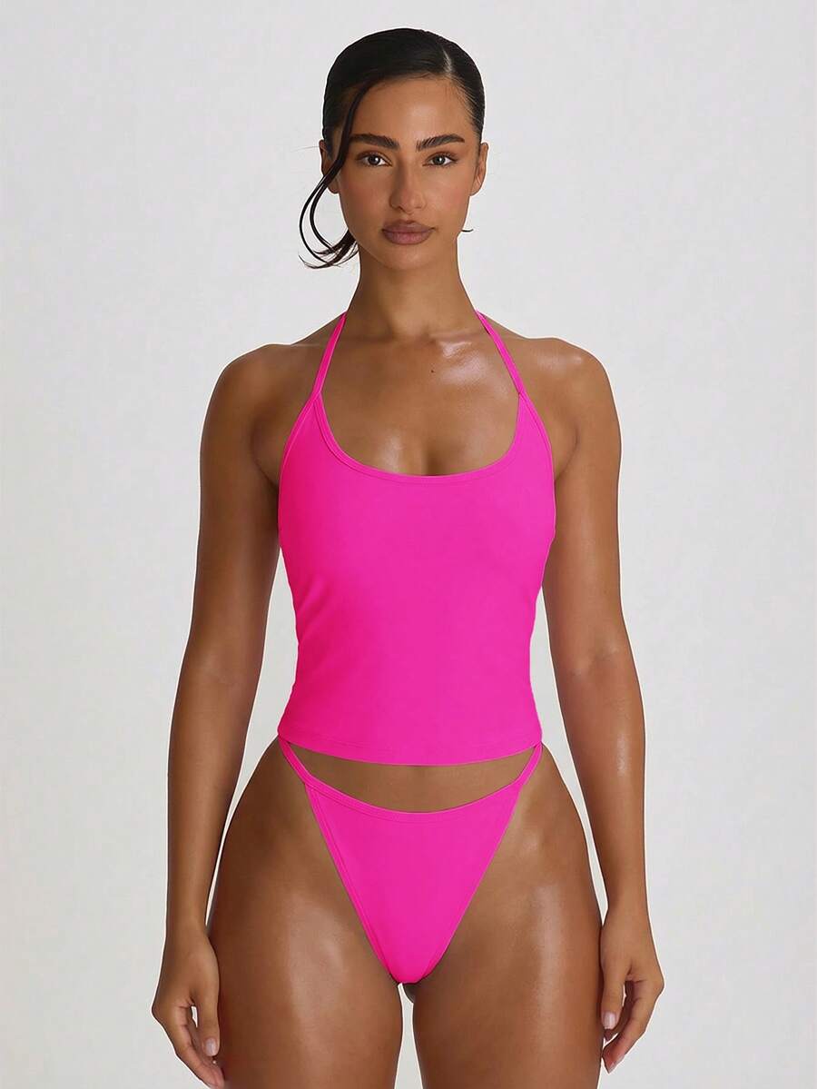 Strappy Thong Bikini Bottoms – Summer Beach Vacation Swimwear