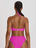 High Waist High Leg Cheeky Bikini Bottoms – Summer Beach Vacation Swimwear