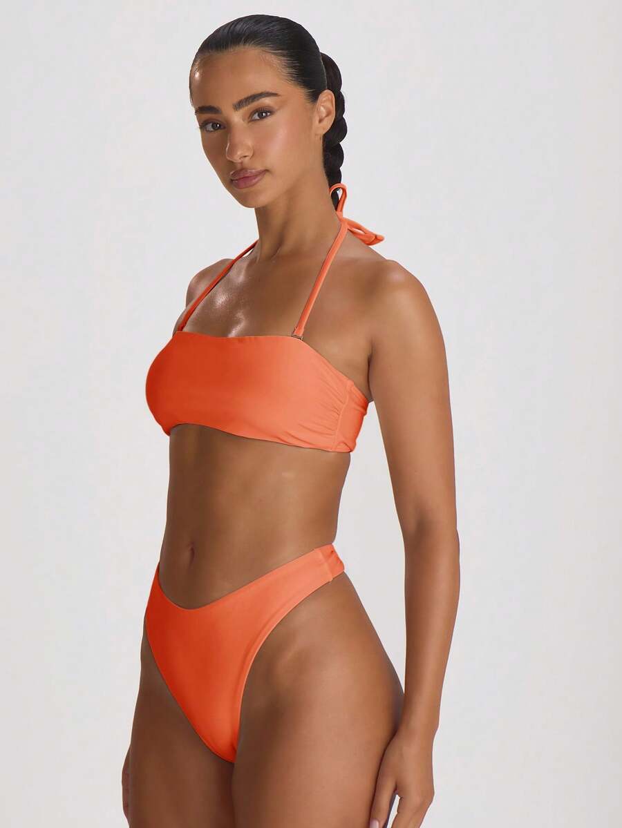 High Coverage Cheeky Bikini Bottoms – Summer Beach Vacation Swimwear