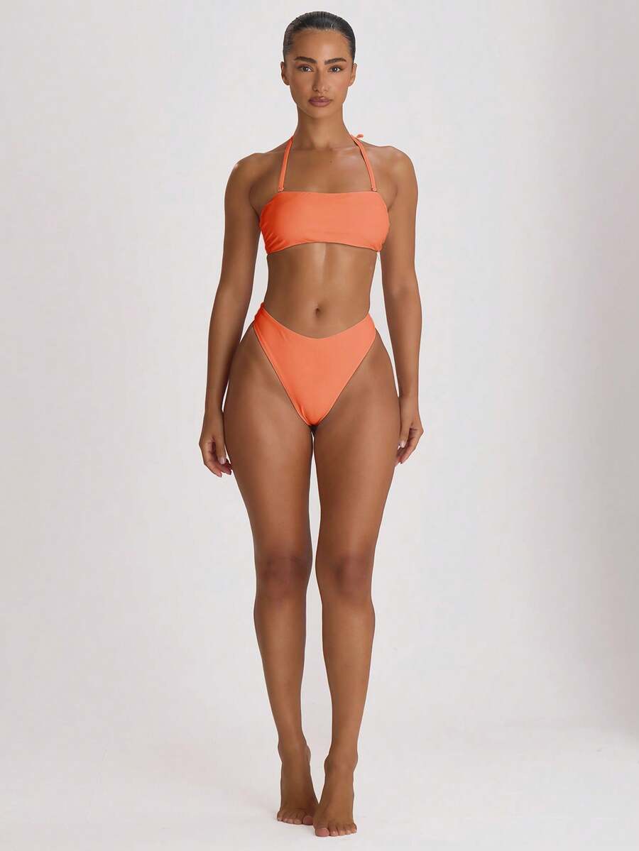 High Coverage Cheeky Bikini Bottoms – Summer Beach Vacation Swimwear