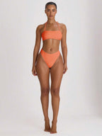 High Coverage Cheeky Bikini Bottoms – Summer Beach Vacation Swimwear