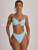 High Coverage Cheeky Bikini Bottoms – Summer Beach Vacation Swimwear
