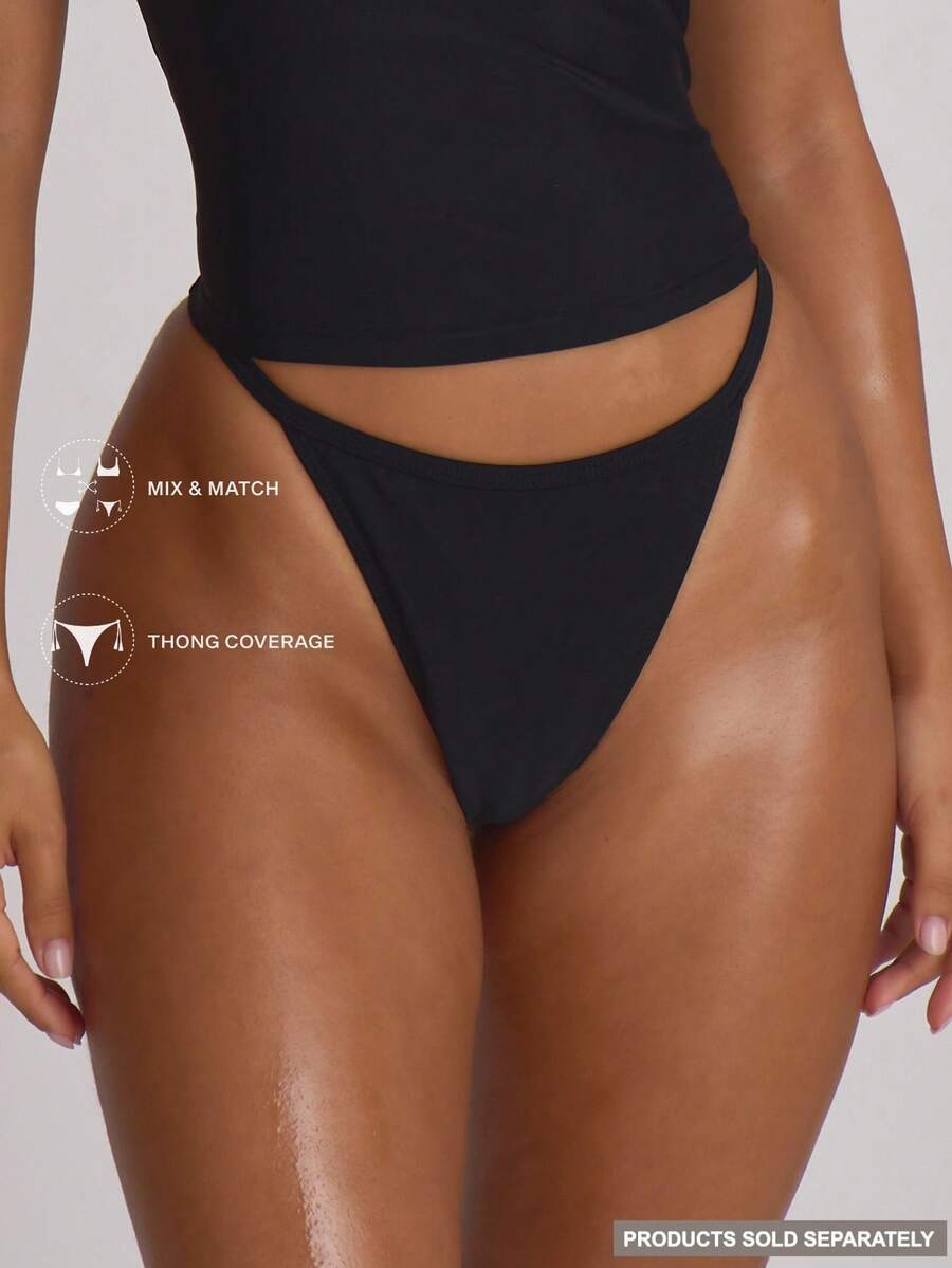 Strappy Thong Bikini Bottoms – Summer Beach Vacation Swimwear