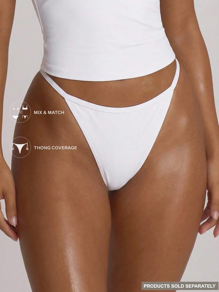 Strappy Thong Bikini Bottoms – Summer Beach Vacation Swimwear