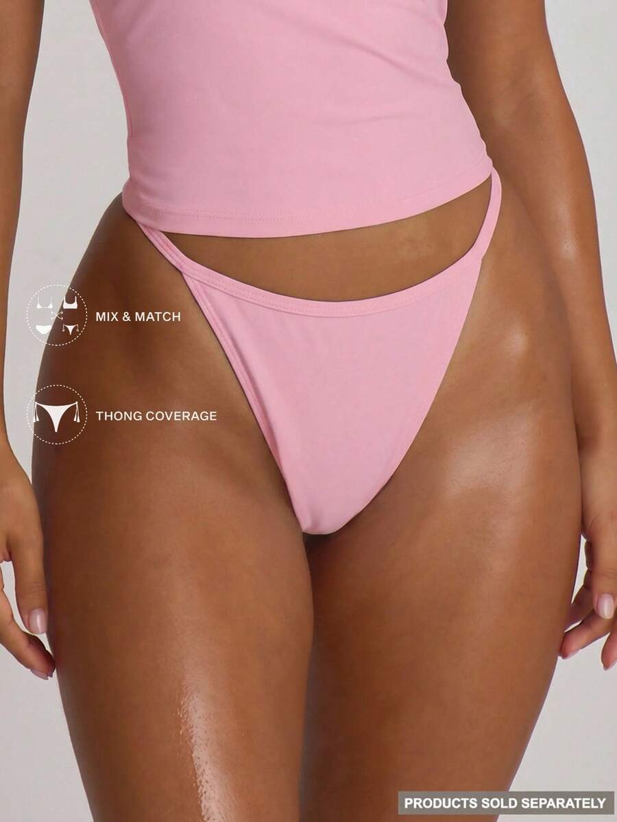 Strappy Thong Bikini Bottoms – Summer Beach Vacation Swimwear