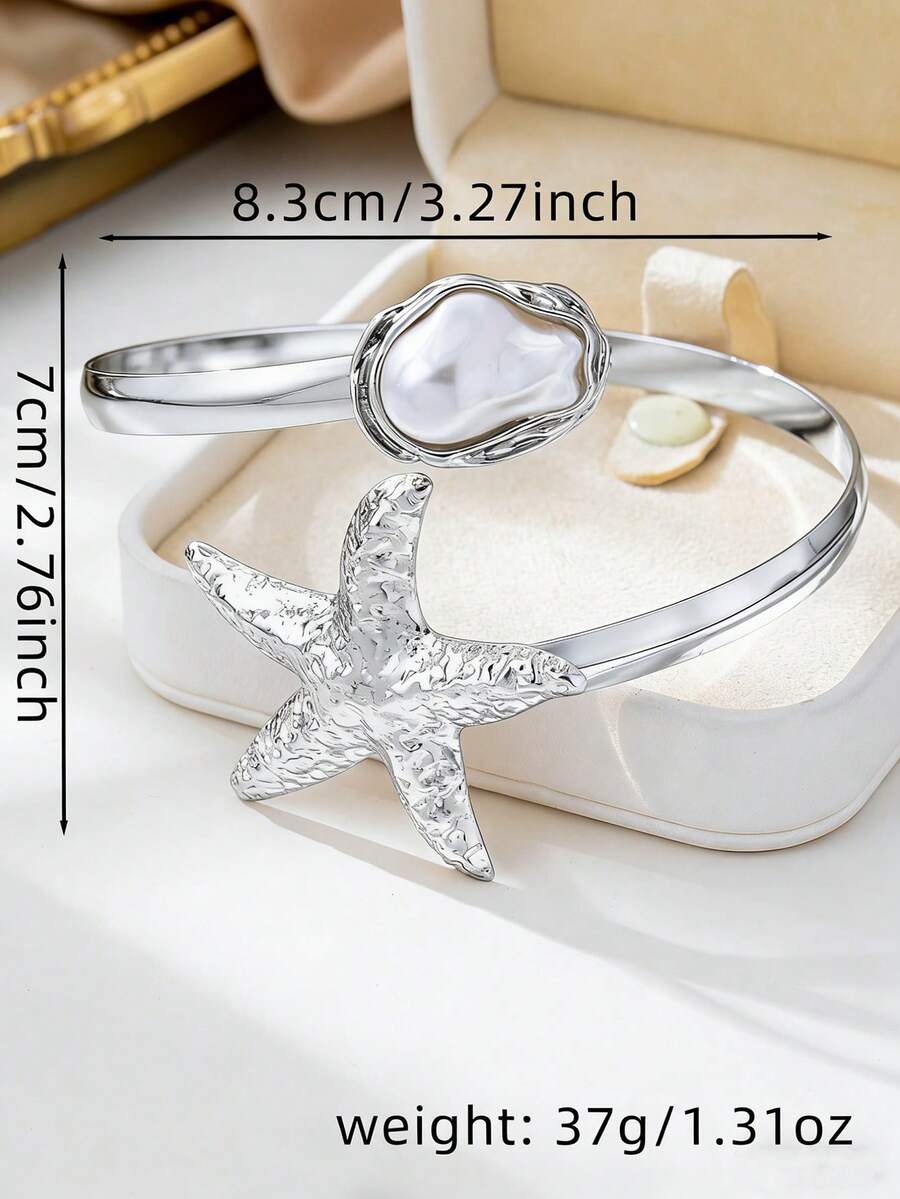 Starfish Arm Cuff Bracelet – Beach Resort Jewellery for Women