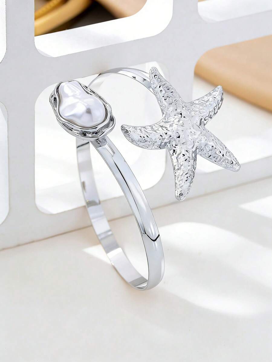 Starfish Arm Cuff Bracelet – Beach Resort Jewellery for Women