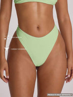High Coverage Cheeky Bikini Bottoms – Summer Beach Vacation Swimwear