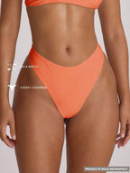 High Coverage Cheeky Bikini Bottoms – Summer Beach Vacation Swimwear