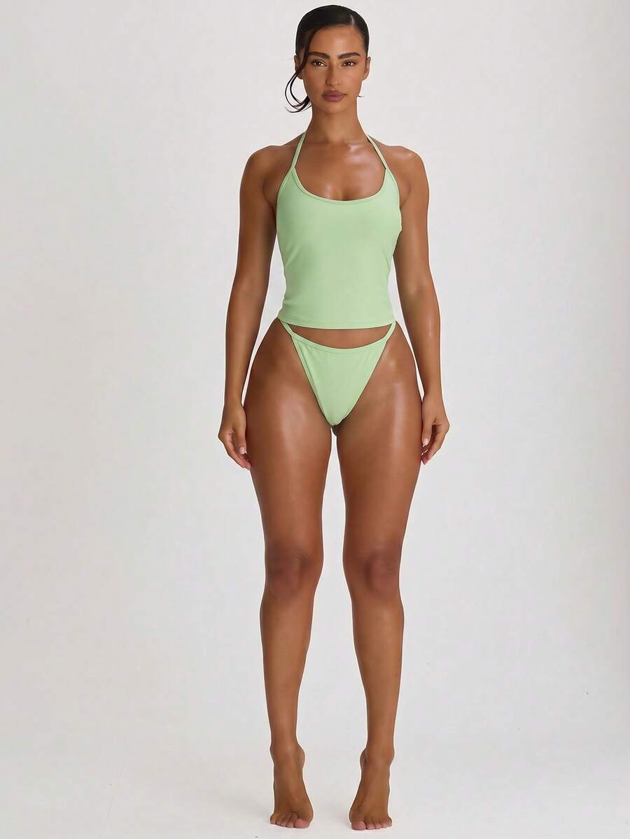Strappy Thong Bikini Bottoms – Summer Beach Vacation Swimwear