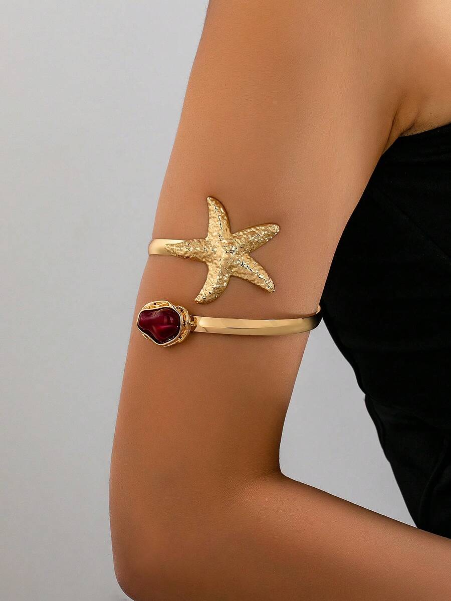 Starfish Arm Cuff Bracelet – Beach Resort Jewellery for Women