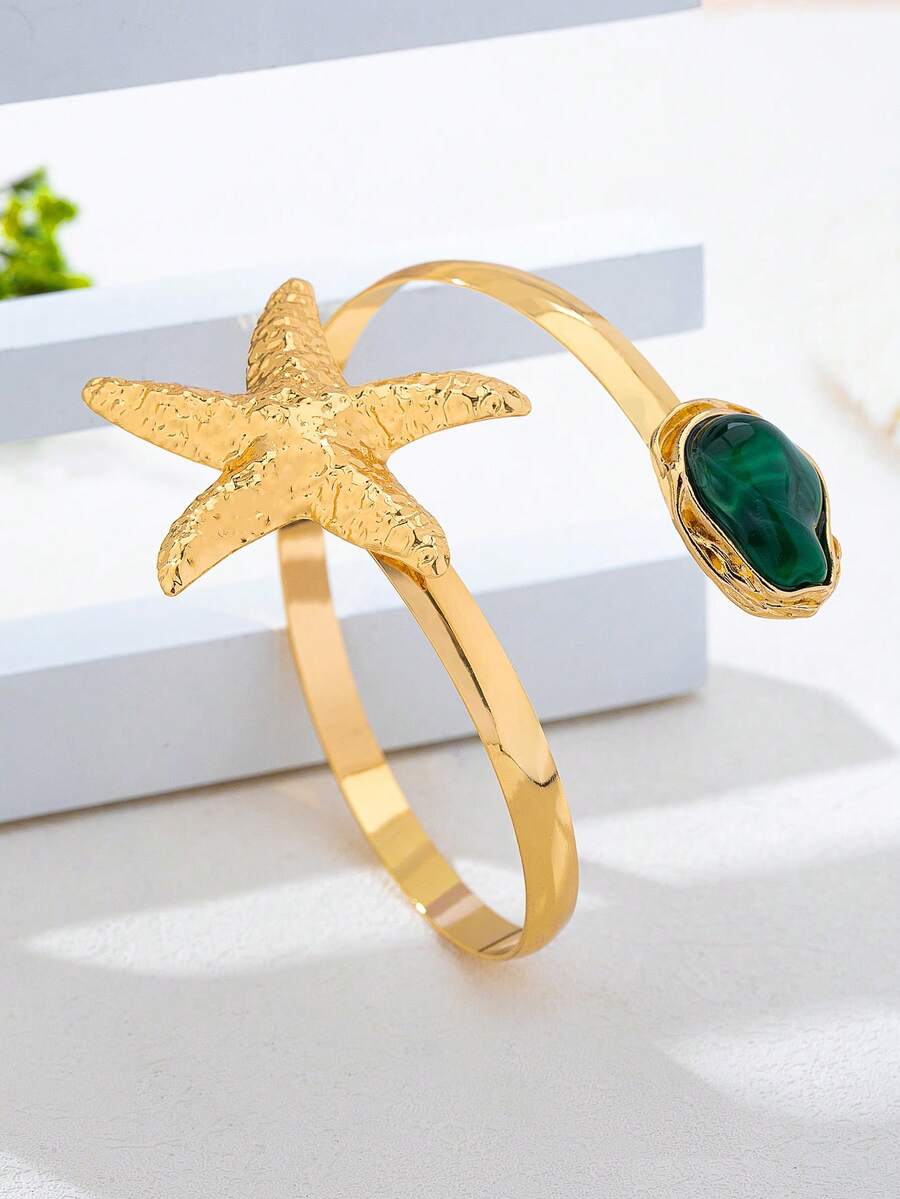 Starfish Arm Cuff Bracelet – Beach Resort Jewellery for Women