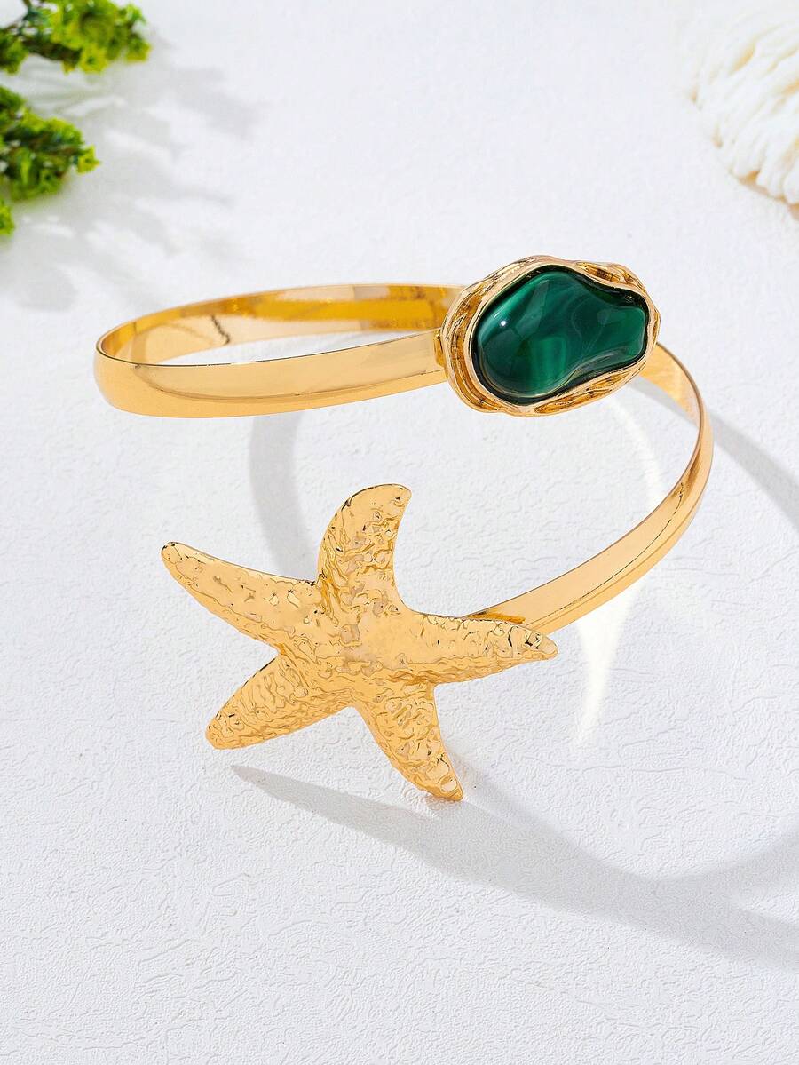 Starfish Arm Cuff Bracelet – Beach Resort Jewellery for Women