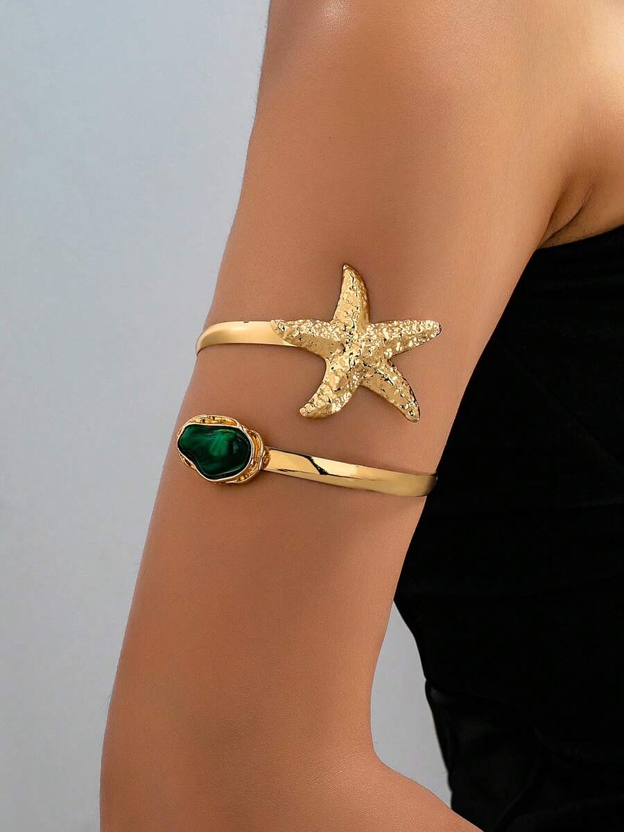 Starfish Arm Cuff Bracelet – Beach Resort Jewellery for Women