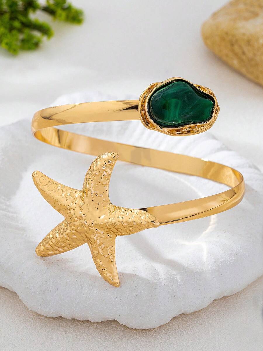 Starfish Arm Cuff Bracelet – Beach Resort Jewellery for Women