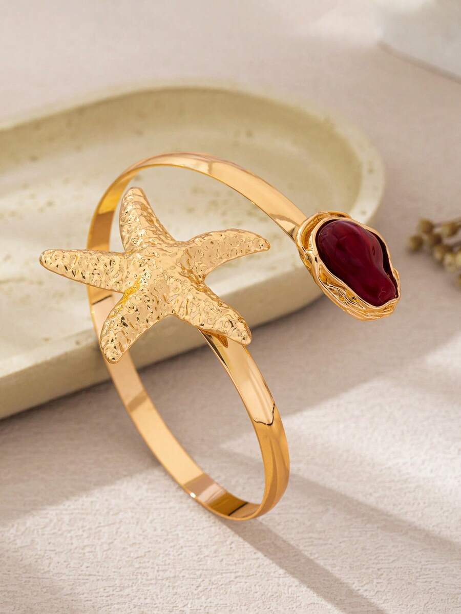 Starfish Arm Cuff Bracelet – Beach Resort Jewellery for Women