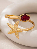 Starfish Arm Cuff Bracelet – Beach Resort Jewellery for Women