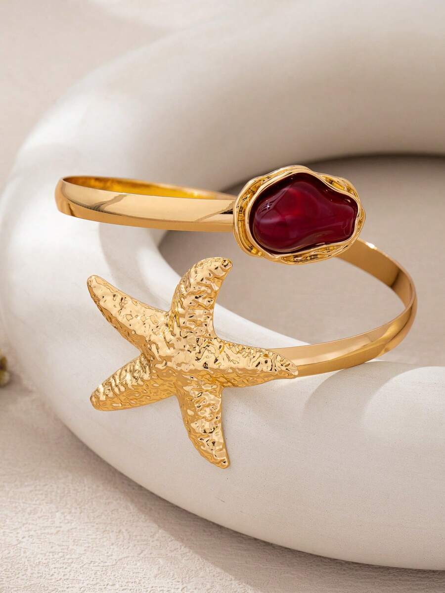 Starfish Arm Cuff Bracelet – Beach Resort Jewellery for Women