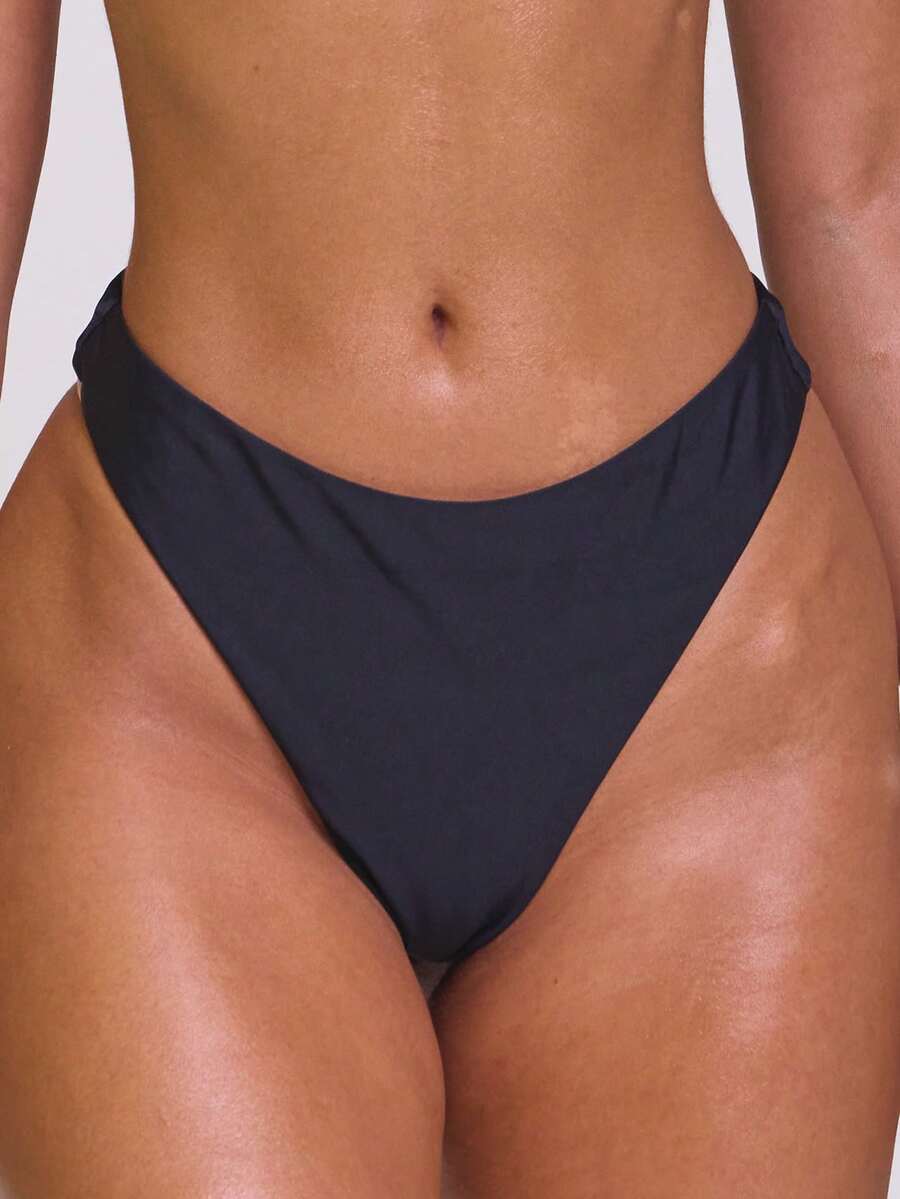 High Coverage Cheeky Bikini Bottoms – Summer Beach Vacation Swimwear