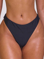 High Coverage Cheeky Bikini Bottoms – Summer Beach Vacation Swimwear
