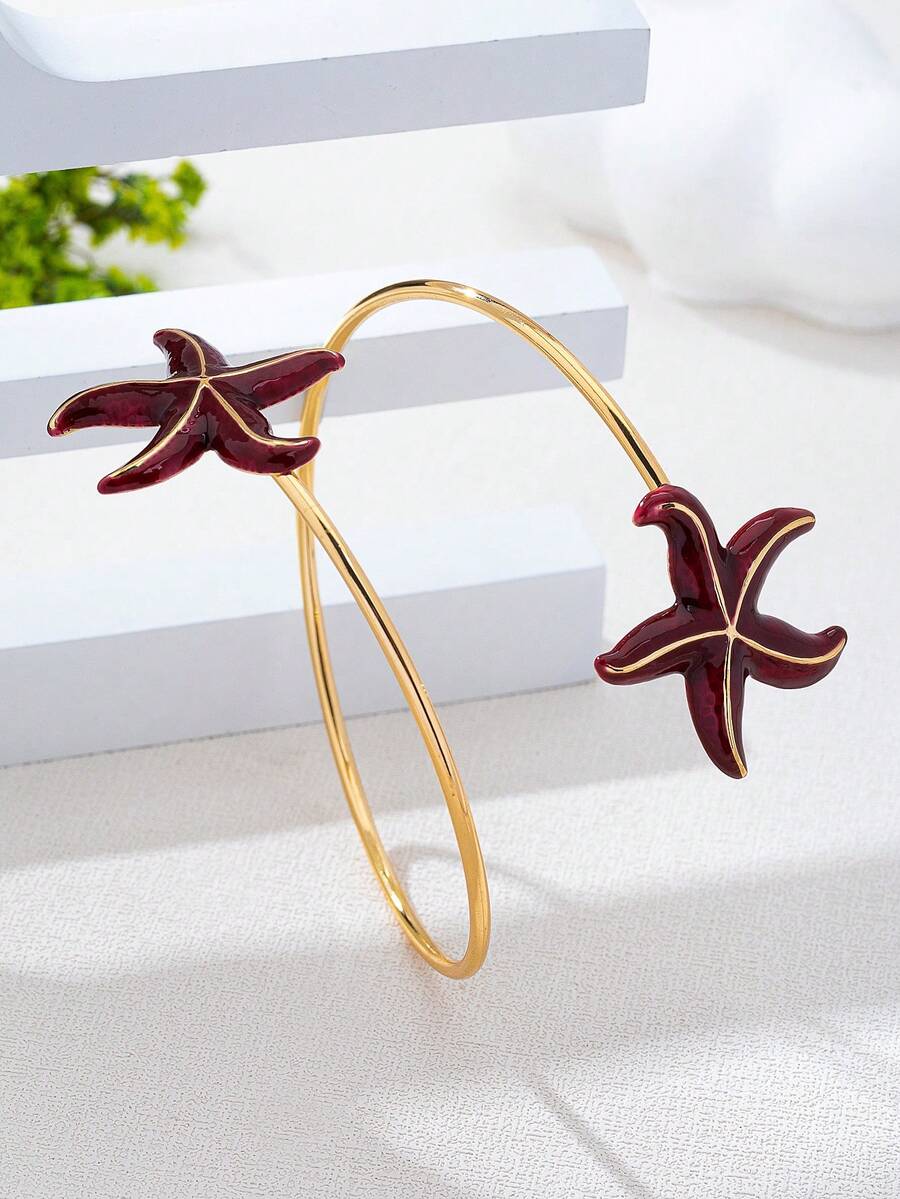 Starfish Arm Cuff Bracelet – Beach Resort Jewellery for Women