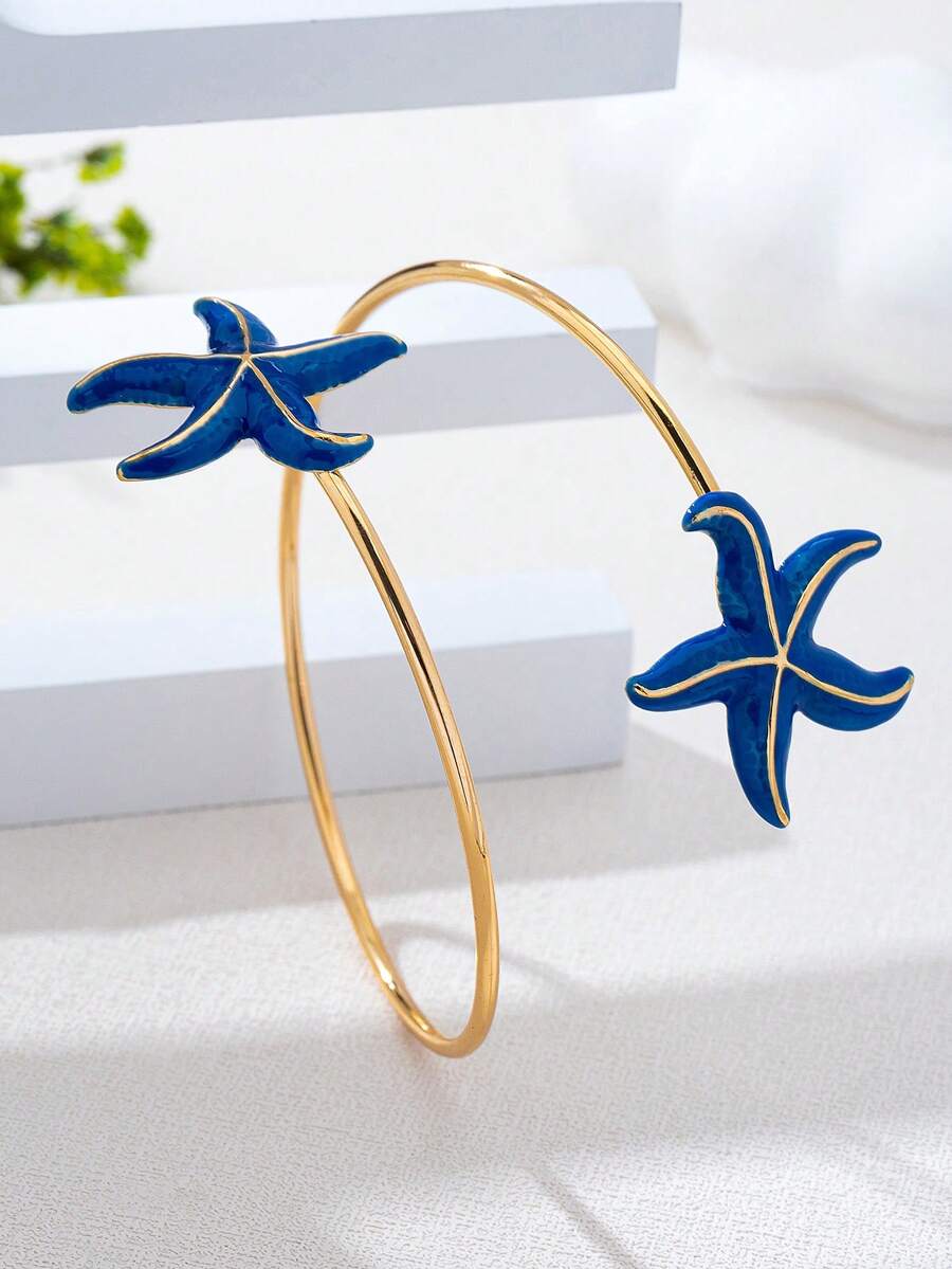 Starfish Arm Cuff Bracelet – Beach Resort Jewellery for Women
