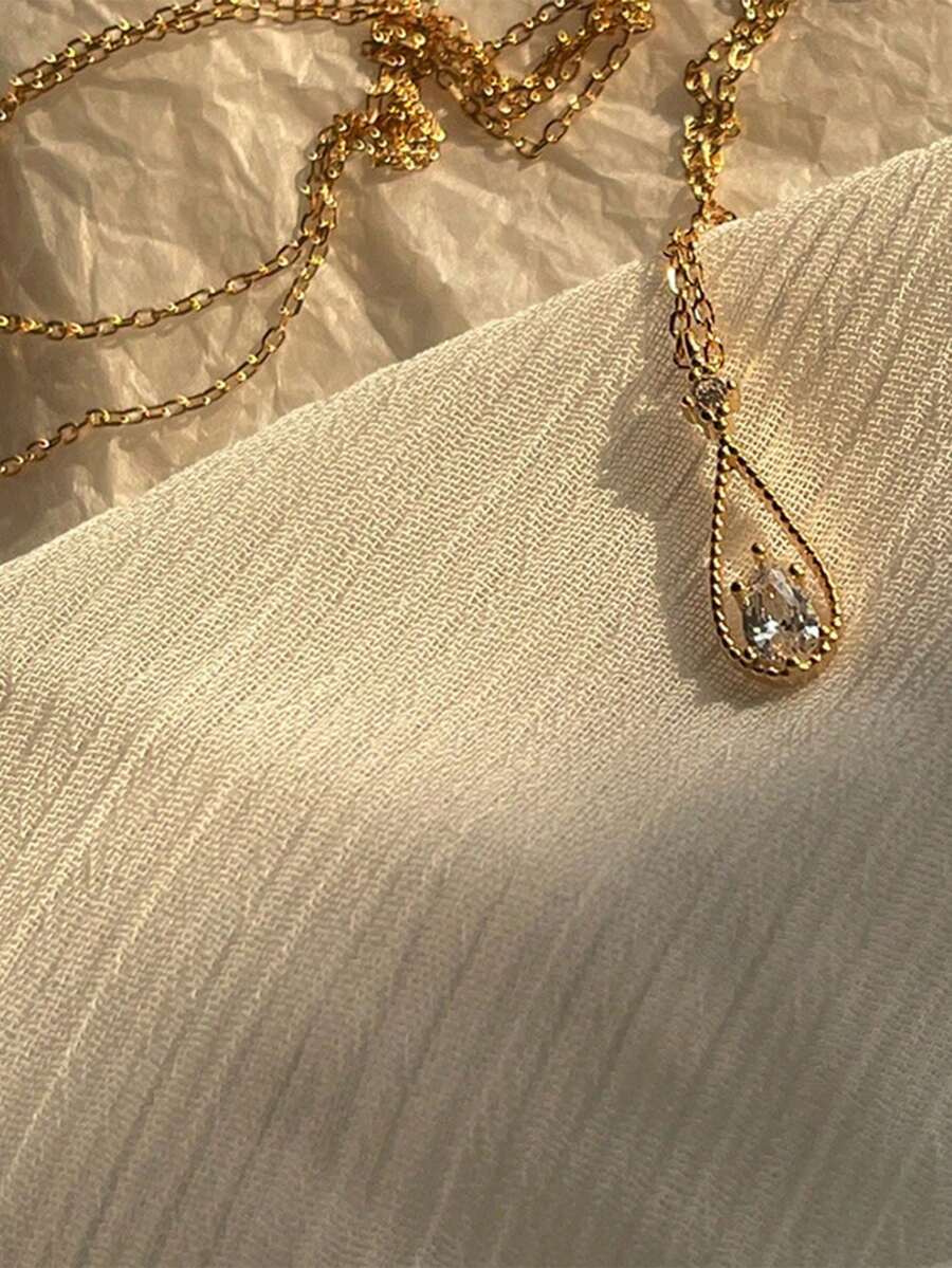 Beaded Tassel Y-Shaped Layered Necklace – Fashion Jewellery for Women