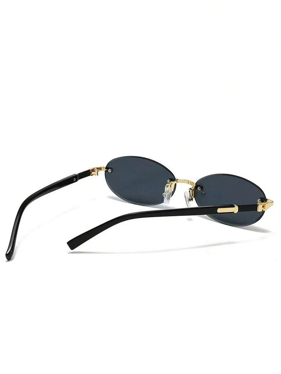 Y2K Futuristic Silver Sport Fashion Glasses – Street Style Eyewear