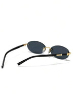 Y2K Futuristic Silver Sport Fashion Glasses – Street Style Eyewear