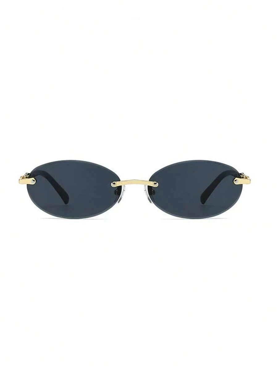 Y2K Futuristic Silver Sport Fashion Glasses – Street Style Eyewear