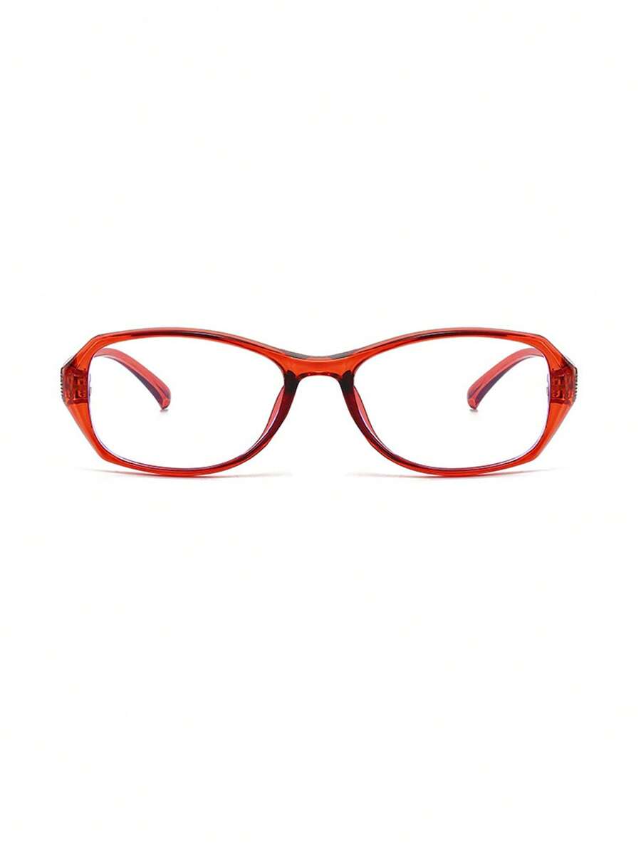 Oval Cat Eye Transparent Glasses Frame – Retro Eyewear for Women