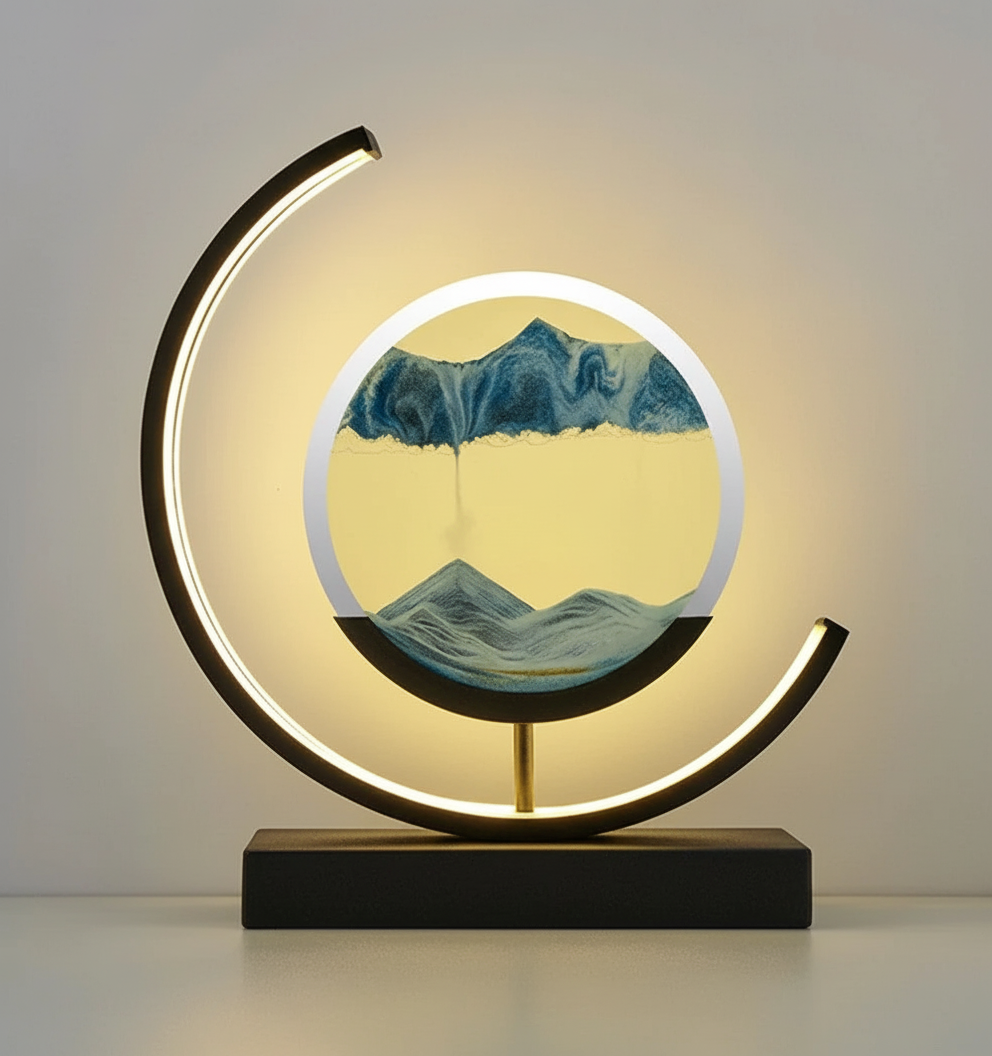 Unique Sand Landscape Lamp - SerenityLamp