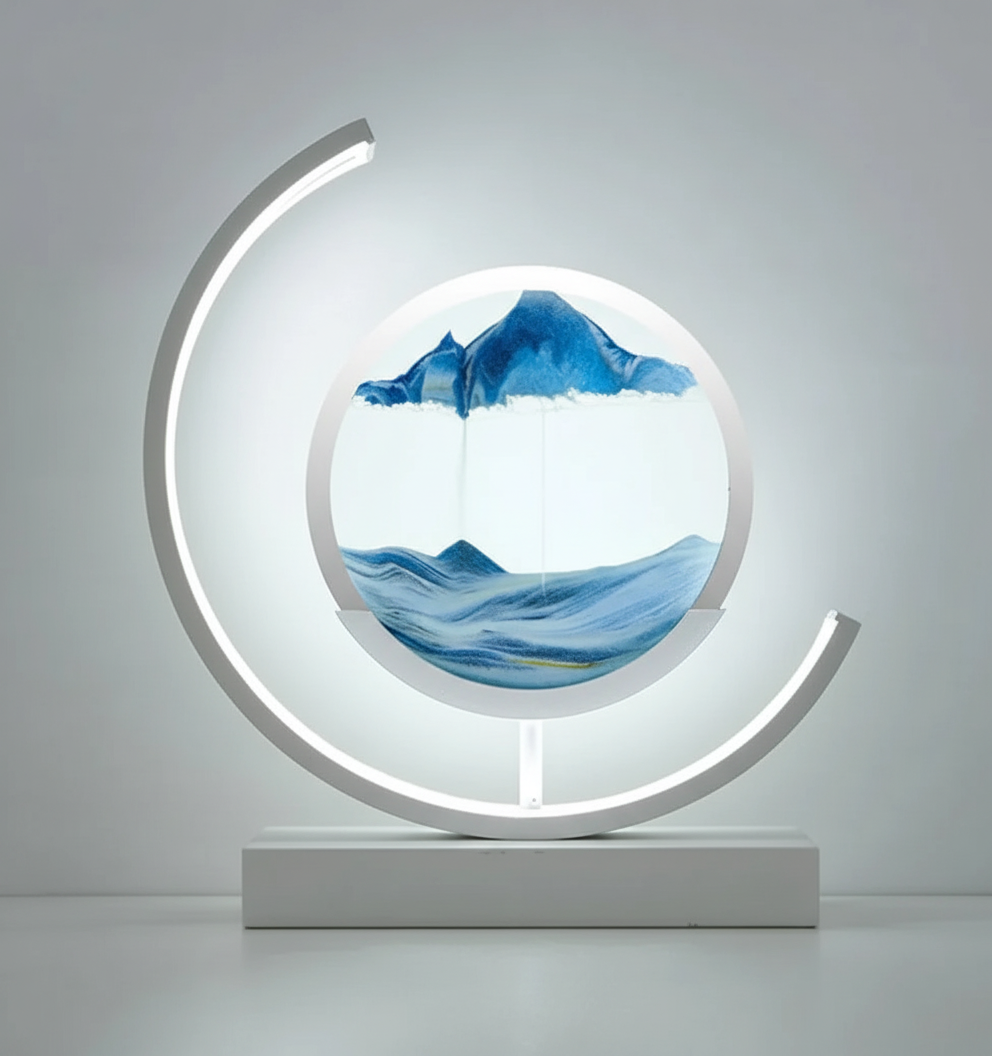 Unique Sand Landscape Lamp - SerenityLamp