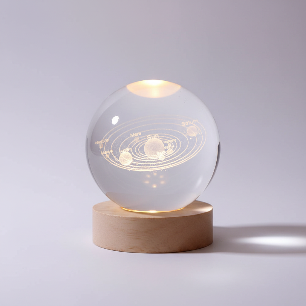 LED Lamp with Engraving - StarLight