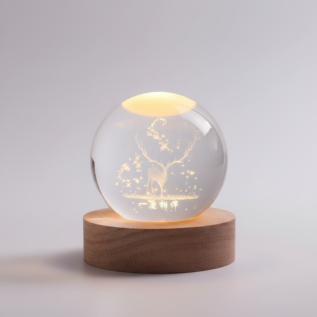 LED Lamp with Engraving - StarLight
