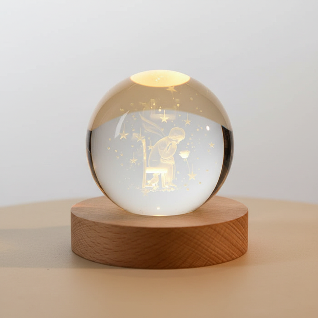 LED Lamp with Engraving - StarLight