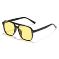 Vintage Square Sunglasses – Unisex UV400 Oversized Shades for Men & Women