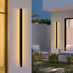 Nordic Outdoor LED Strip Wall Light in b style 3.6cm width