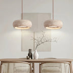 Japanese Travertine Stone Pendant Lamp in travertine lamp a