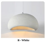 Modern Wabi-Sabi LED Ceiling Chandelier in d50xh150cm above a stairwell