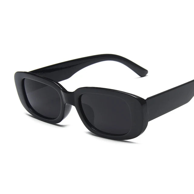 Colorful Retro Square Sunglasses – UV400 Vintage Fashion Eyewear for Women