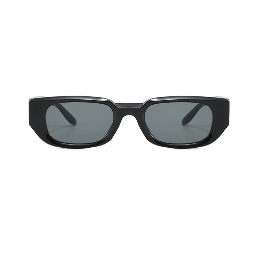 Vintage Rectangle Sunglasses – Women's Retro UV400 Fashion Eyewear