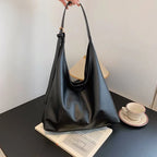 Women's Retro PU Tote Bag – Structured Hard Shell Shoulder Handbag