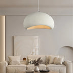 Nordic Wabi-Sabi LED Pendant Light in grey a in an entryway