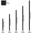 Nordic Outdoor LED Strip Wall Light in b style 3.6cm width in a stairwell