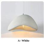 Modern Wabi-Sabi LED Ceiling Chandelier in d60xh150cm in a living room