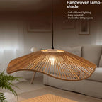 Handwoven Bohemian Ruffled Lampshade in 1pc