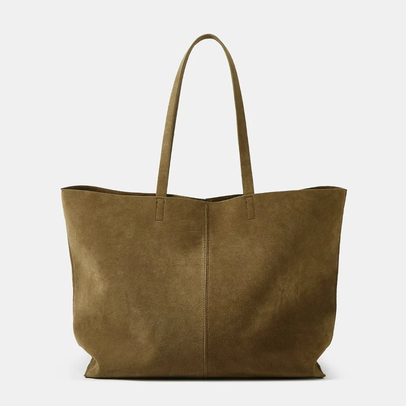 Women's Vintage Bowling Shoulder Bag – Large Capacity Square Tote Handbag